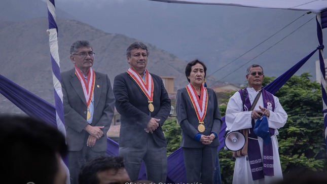 Imagen del Señor de Burgos llega a la UNHEVAL