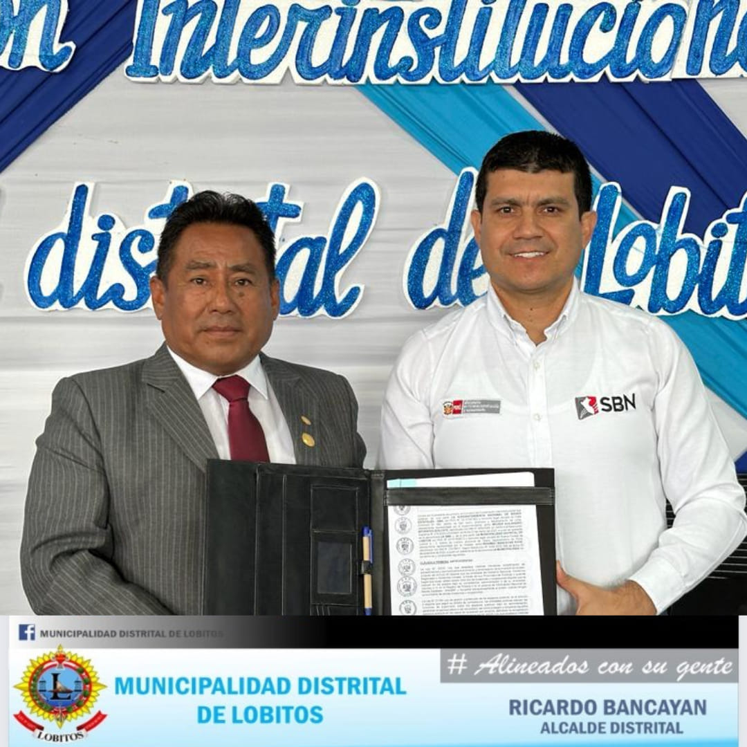 Archivo JPG de Municipalidad De Lobitos Y SBN Firmaron Convenio Interinstitucional