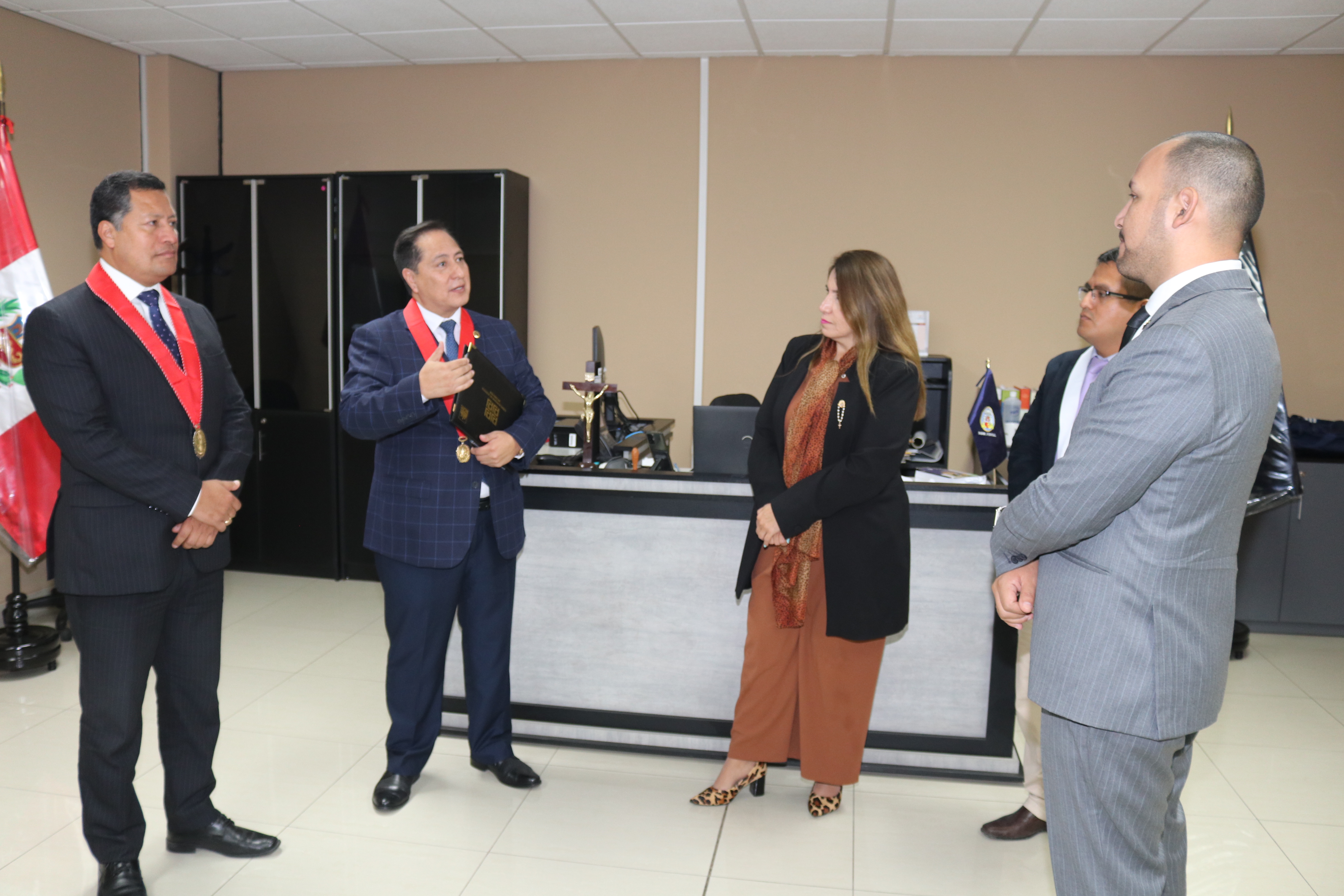 UNO DE LOS VICEPRESIDENTES DEL CONGRESO CONSTATÓ EL ÉXITO DE NUESTRA UNIDAD DE FLAGRANCIA DELICTIVA eN LIMA SUR 