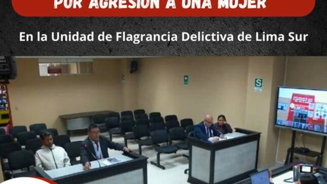 Rápida sentencia en nuestra Unidad de Flagrancia Delictiva
