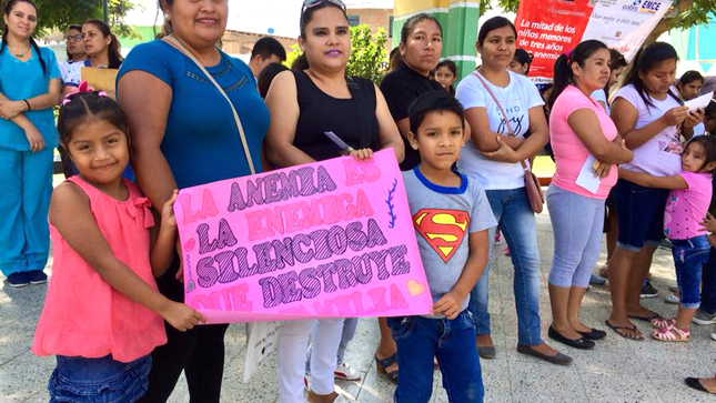 GERESA Lambayeque redobla esfuerzos contra la anemia