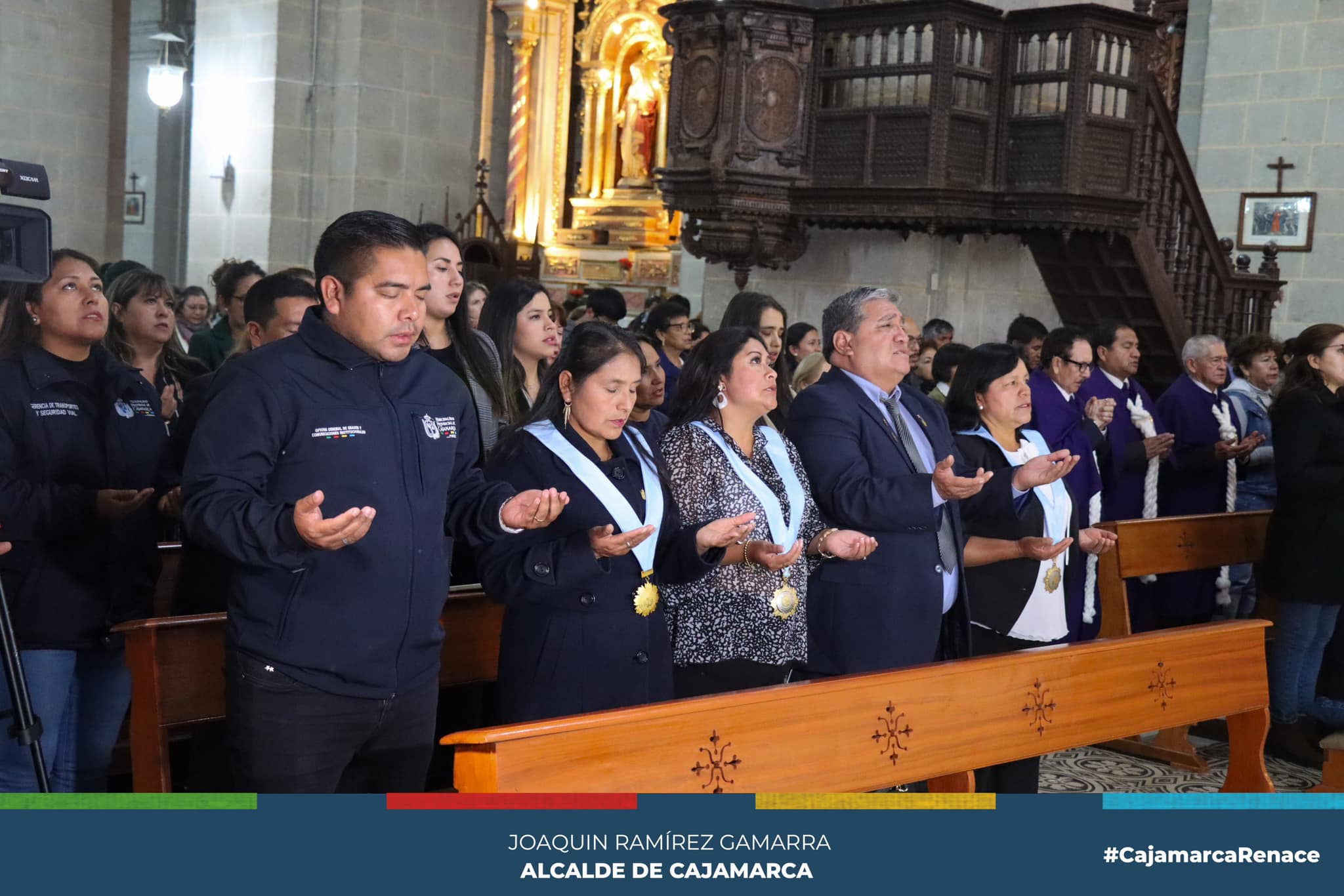 La Municipalidad Provincial de Cajamarca fue la oferente de la Novena en Honor al SeΓ±or de los Milagros de Cajamarca. Que la fe siga viva en nuestras corazones para seguir trabajando por el desarrollo de nuestra provincia.