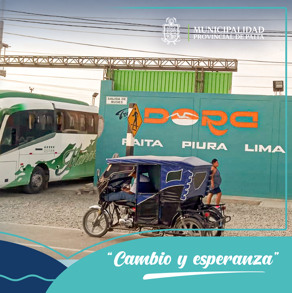 Municipalidad de Paita realiza operativo de control ambiental en terminales de buses interprovinciales