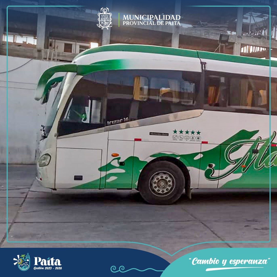 Municipalidad de Paita realiza operativo de control ambiental en terminales de buses interprovinciales