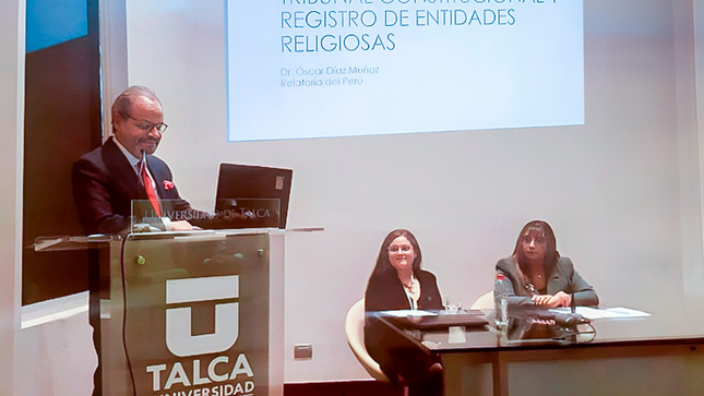 Asesor jurisdiccional del TC expuso en coloquio del Consorcio Latinoamericano de Libertad Religiosa realizado en Chile