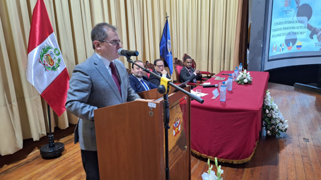 IMPORTANTE CONGRESO INTERNACIONAL CON MOTIVO DEL XIII ANIVERSARIO DE NUESTRA CORTE DE JUSTICIA De LIMA SUR 