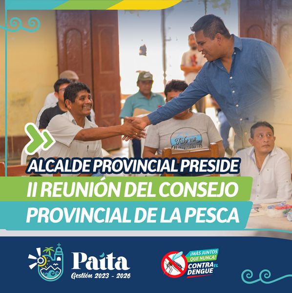 Alcalde provincial preside II Reunión del consejo provincial de la pesca