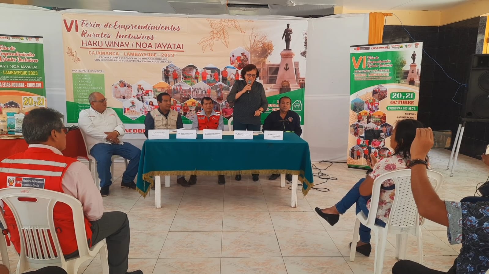 MPCH Y FONCODES promueven ferias rurales inclusivas de emprendedores con economía vulnerable