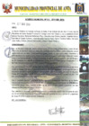 Vista preliminar de documento ACUERDO MUNICIPAL NRO 66-2011-GM-MPA