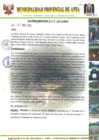 Vista preliminar de documento ACUERDO MUNICIPAL NRO 67-2011-A-MPA