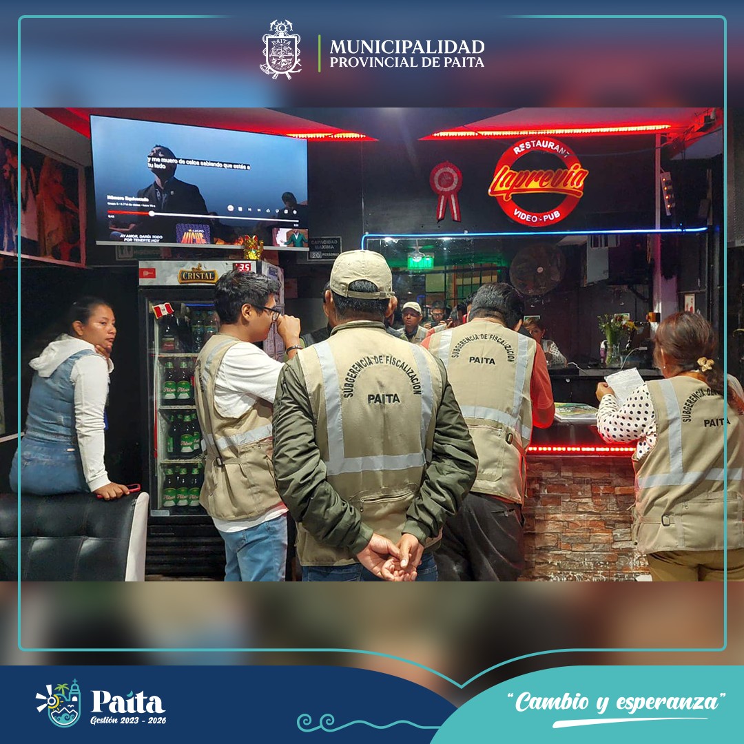 Municipalidad de Paita impidió apertura de local que no contaba con licencia municip