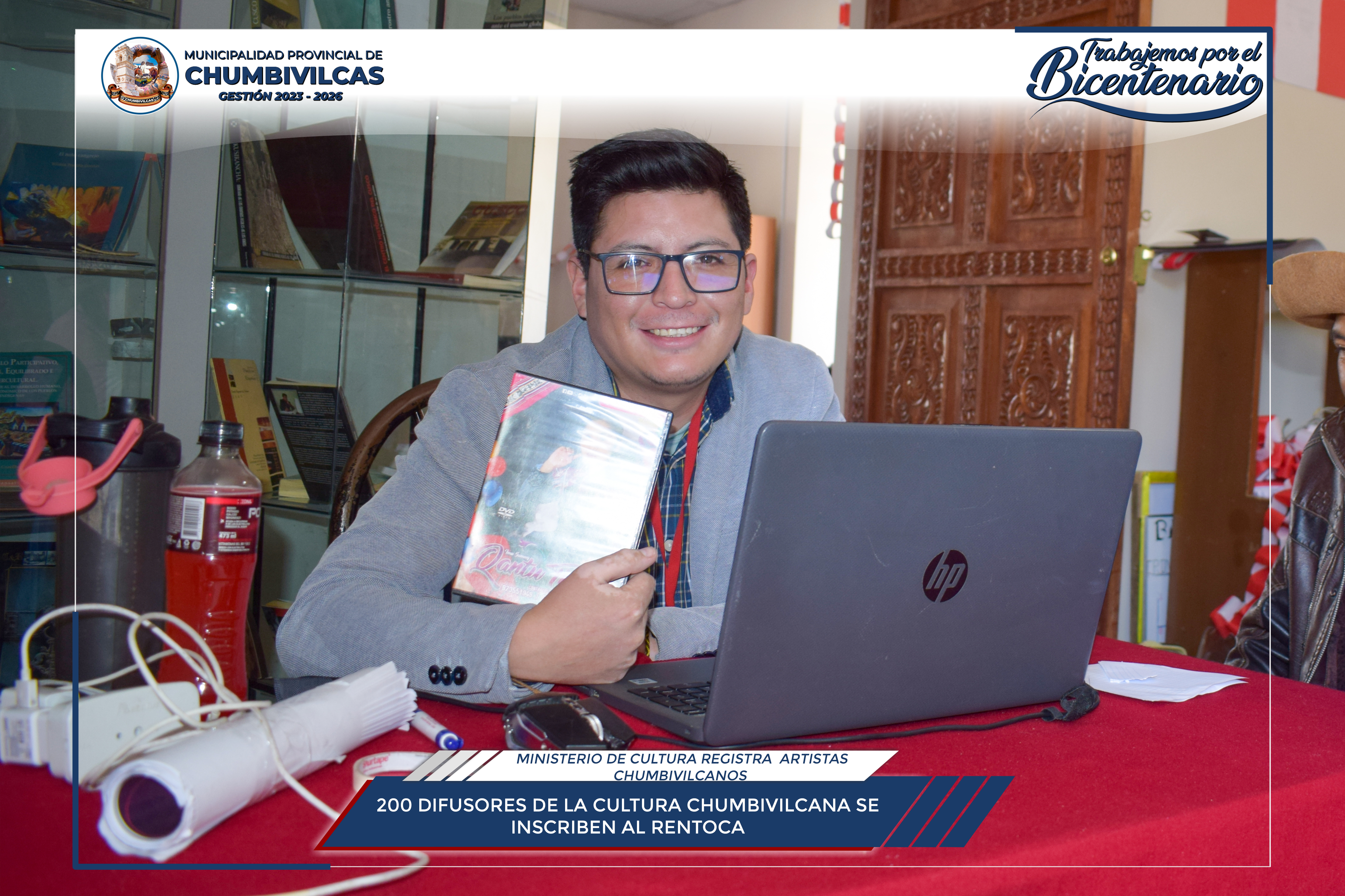 Doscientos difusores de la cultura chumbivilcana se inscriben al Rentoca