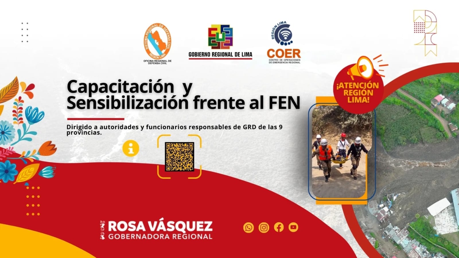 Autoridades y funcionarios recibirán asistencia técnica enfocada al uso y manejo del Sinpad y Edan