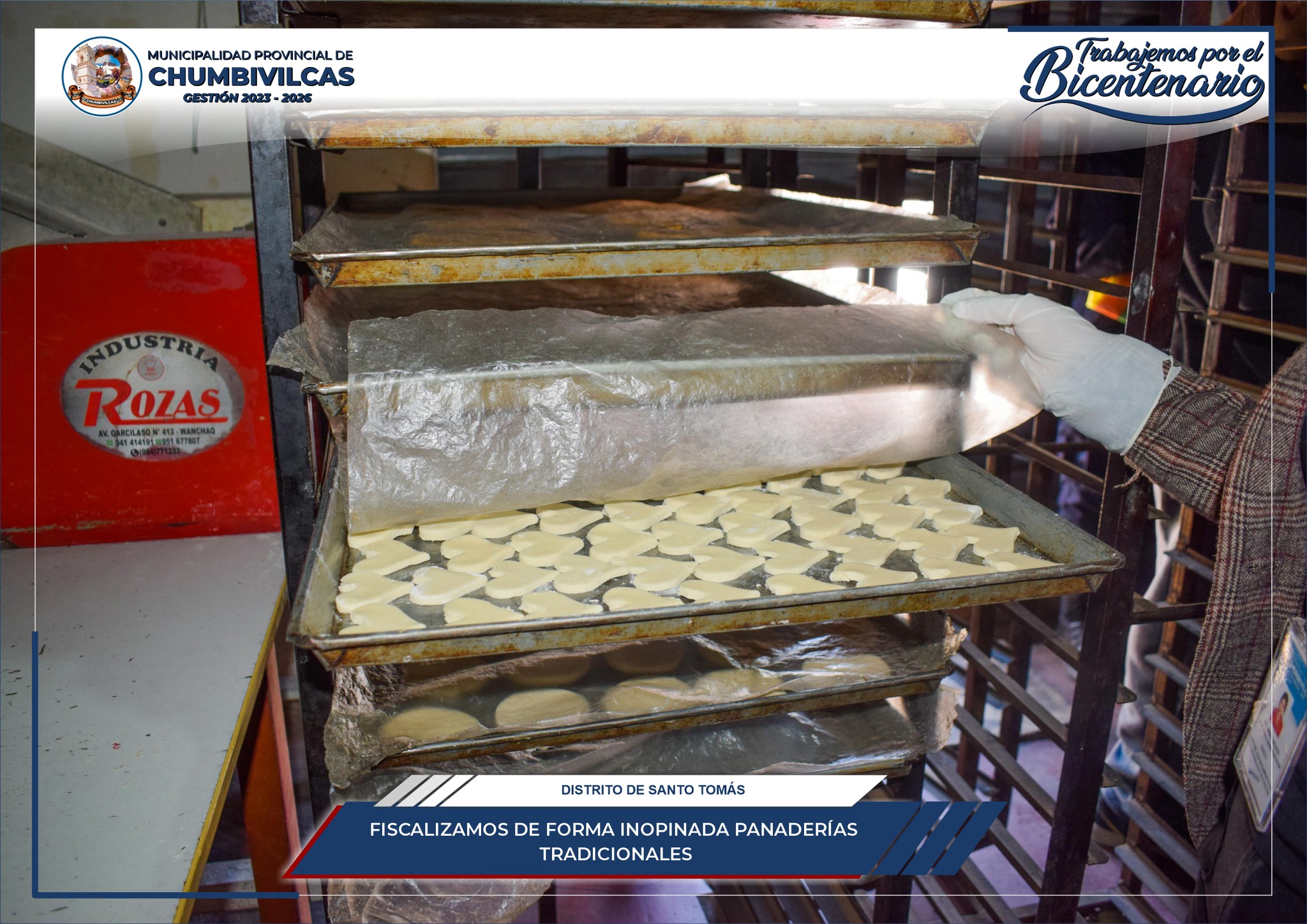Chumbivilcas: Fiscalizamos panaderías tradicionales del distrito de Santo Tomás