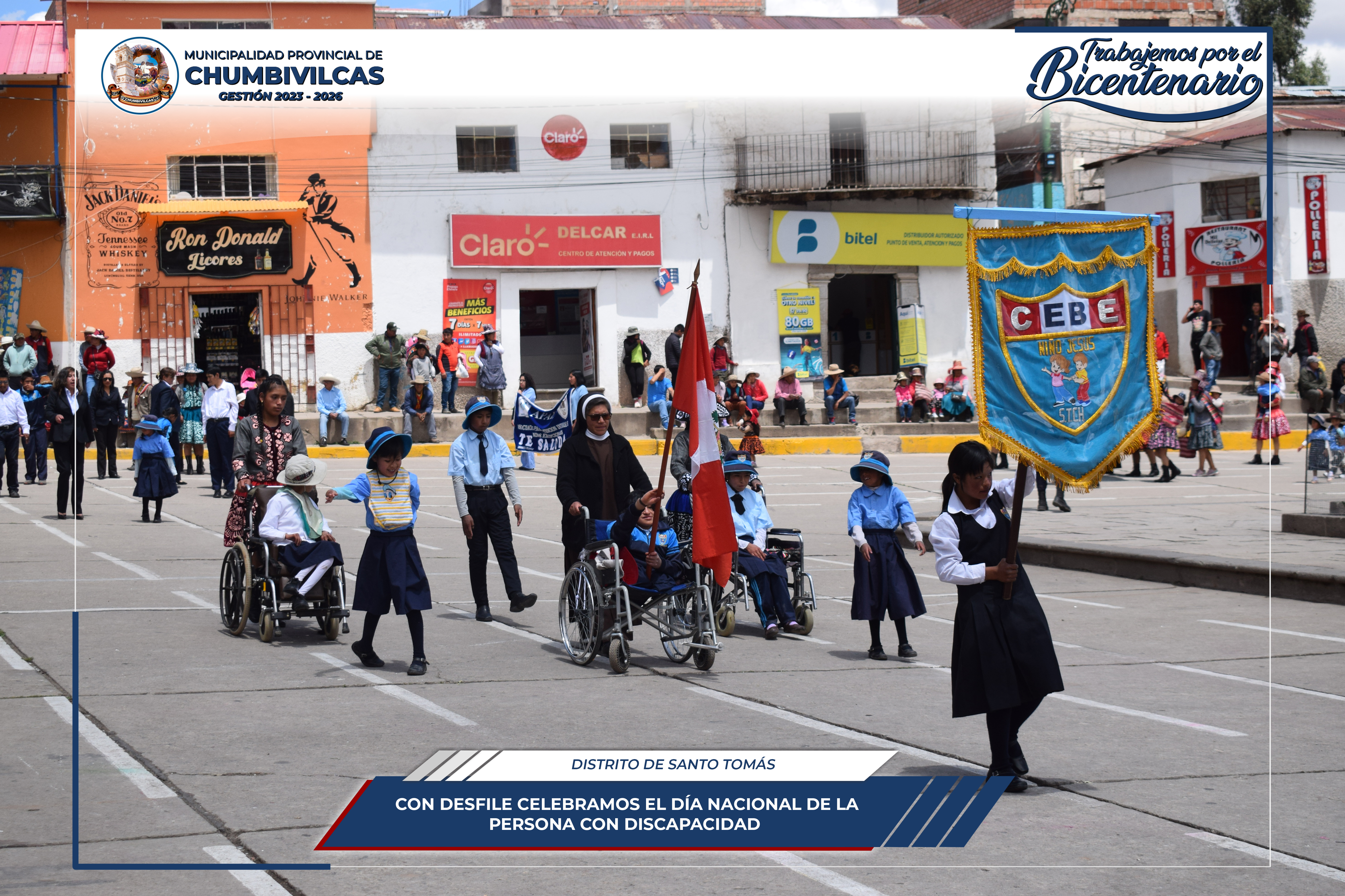 Chumbivilcas celebra el Día Nacional de la Persona con Discapacidad 