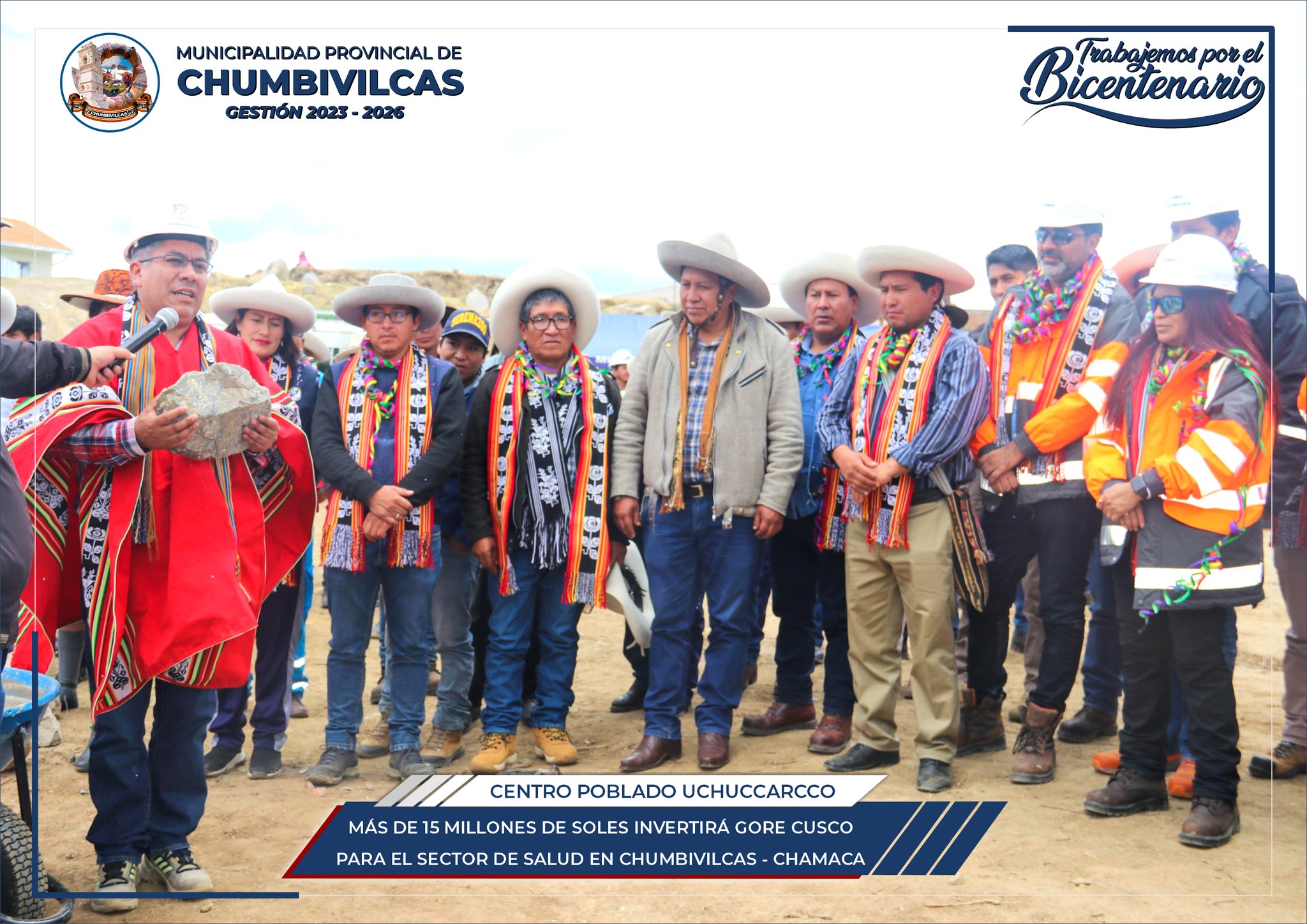 Chumbivilcas: Más de 15 millones de soles invertirá el Gore Cusco para el sector salud en Chamaca 