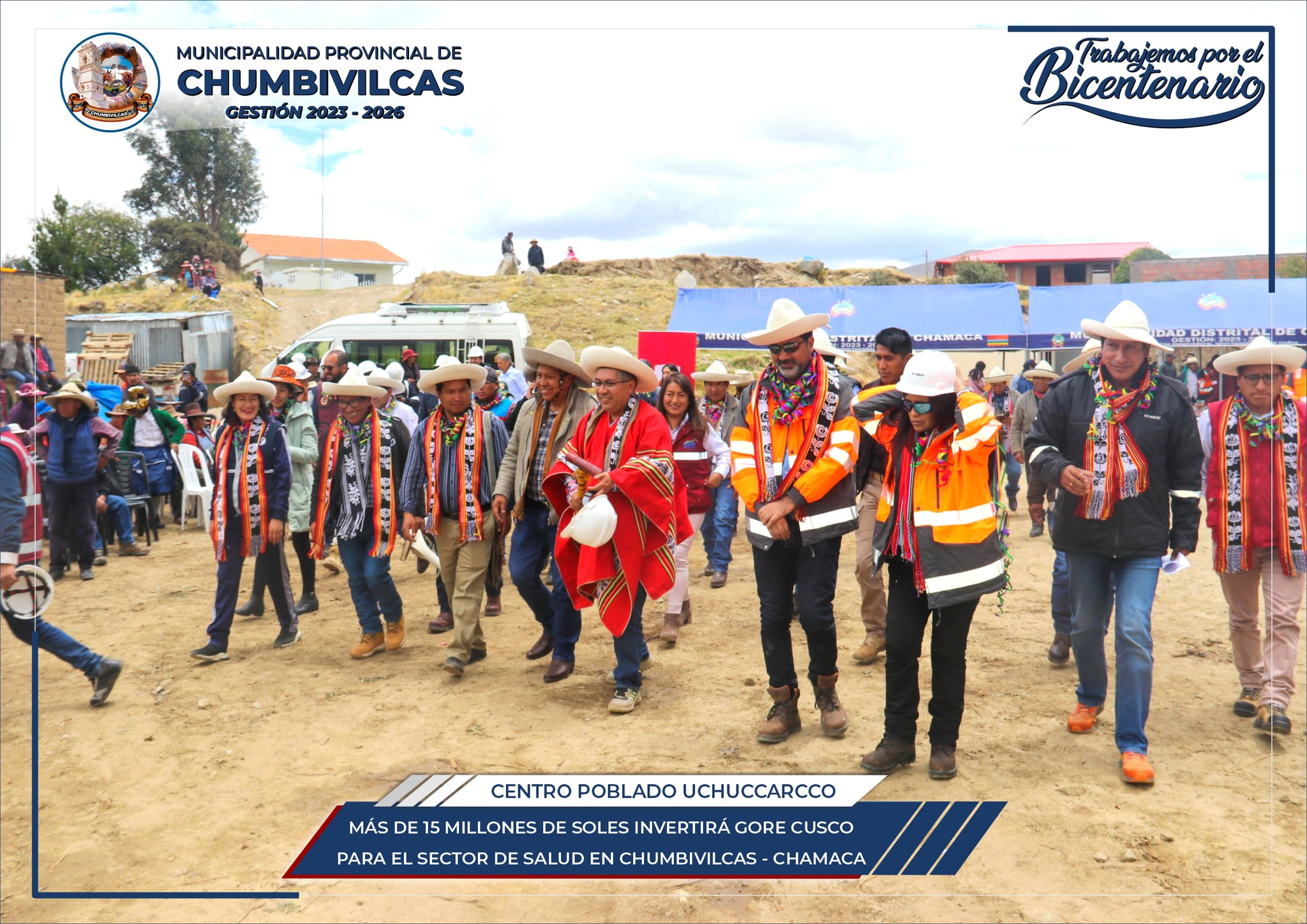 Chumbivilcas: Más de 15 millones de soles invertirá el Gore Cusco para el sector salud en Chamaca 