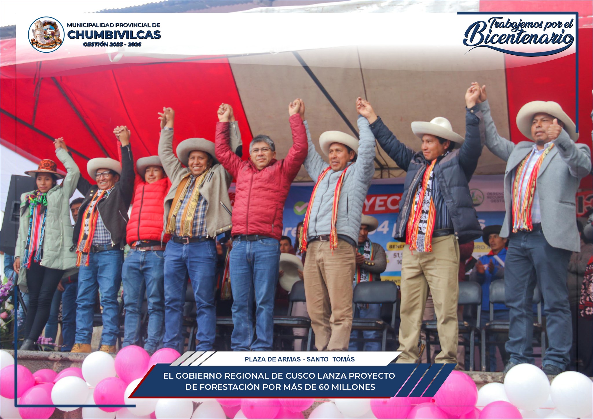 Chumbivilcas: Gobierno Regional de Cusco lanza proyecto de forestación por más de 60 millones de soles 