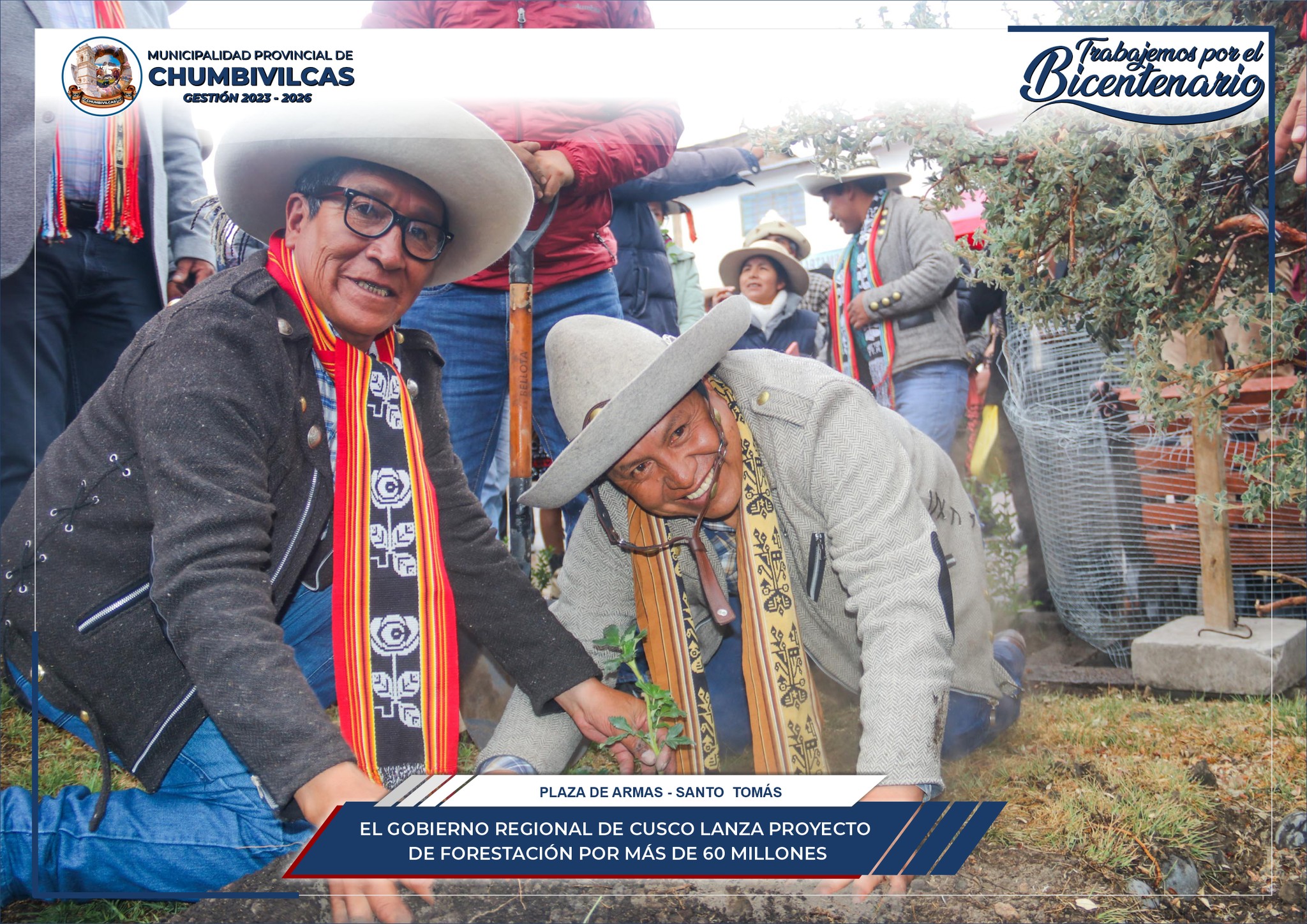 Chumbivilcas: Gobierno Regional de Cusco lanza proyecto de forestación por más de 60 millones de soles 