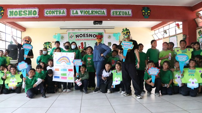 Brigada SíseVe llegó hasta la IE 7093 República de Francia de Villa El Salvador 