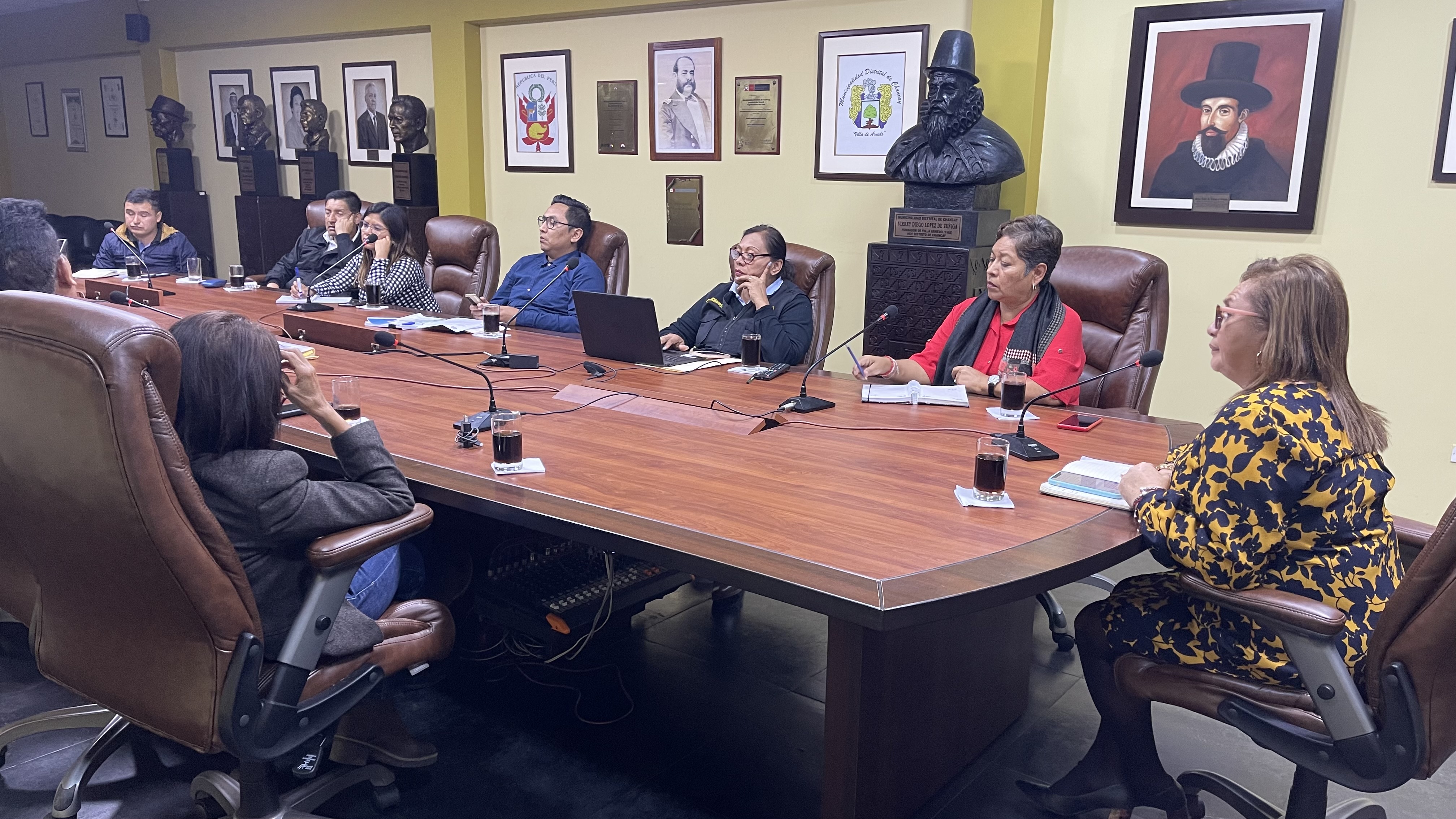 Se desarrollaron temas relacionados a la seguridad ciudadana, fiscalización, transportes, desarrollo urbano y desarrollo económico.