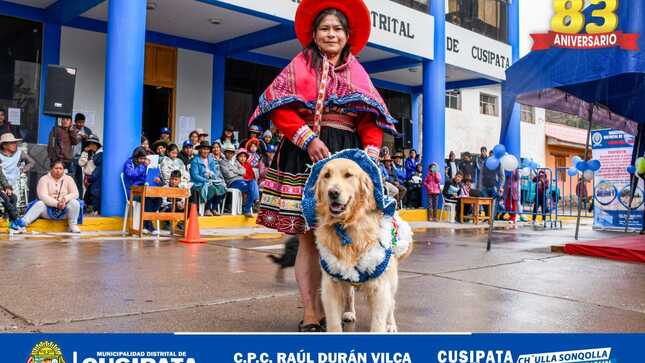 83 aniversario de nuestro distrito de Cusipata