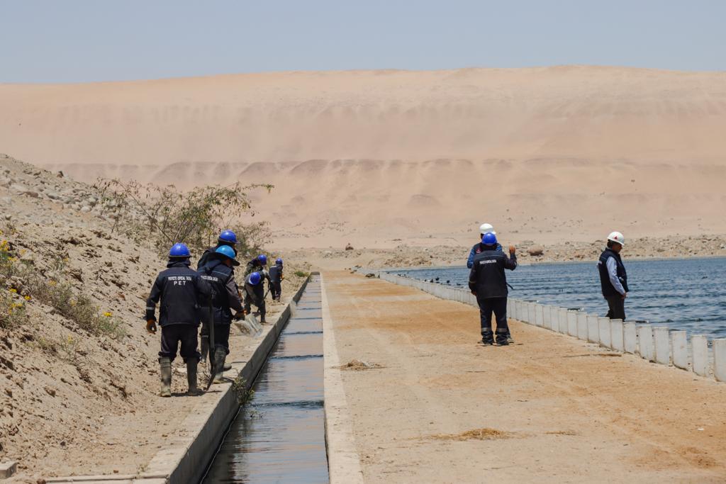 Optimizan acciones para evitar pérdidas de agua y asegurar el recurso para la población