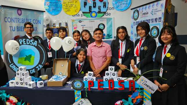 Estudiantes del COAR Huánuco crean purificador de agua