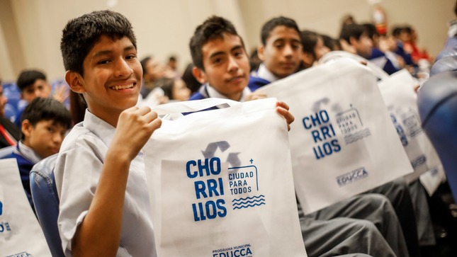 Los más emocionados. Escolares del distrito comprometidos con el medio ambiente 