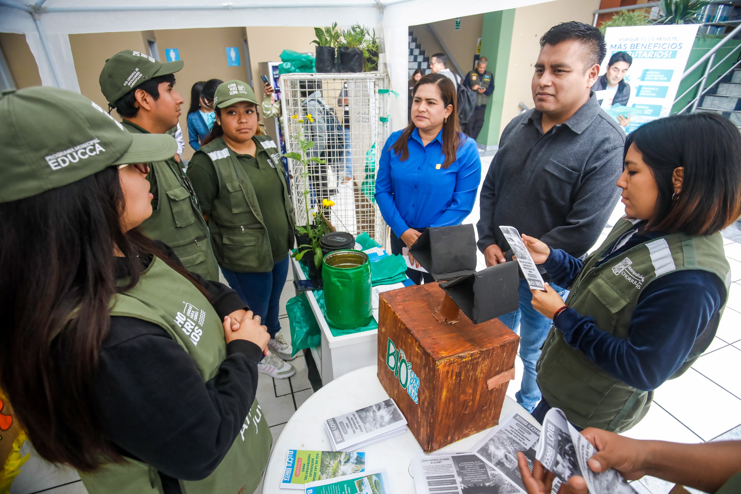 En la actividad participaron los regidores Katherine Navarro y Mario Herrera 