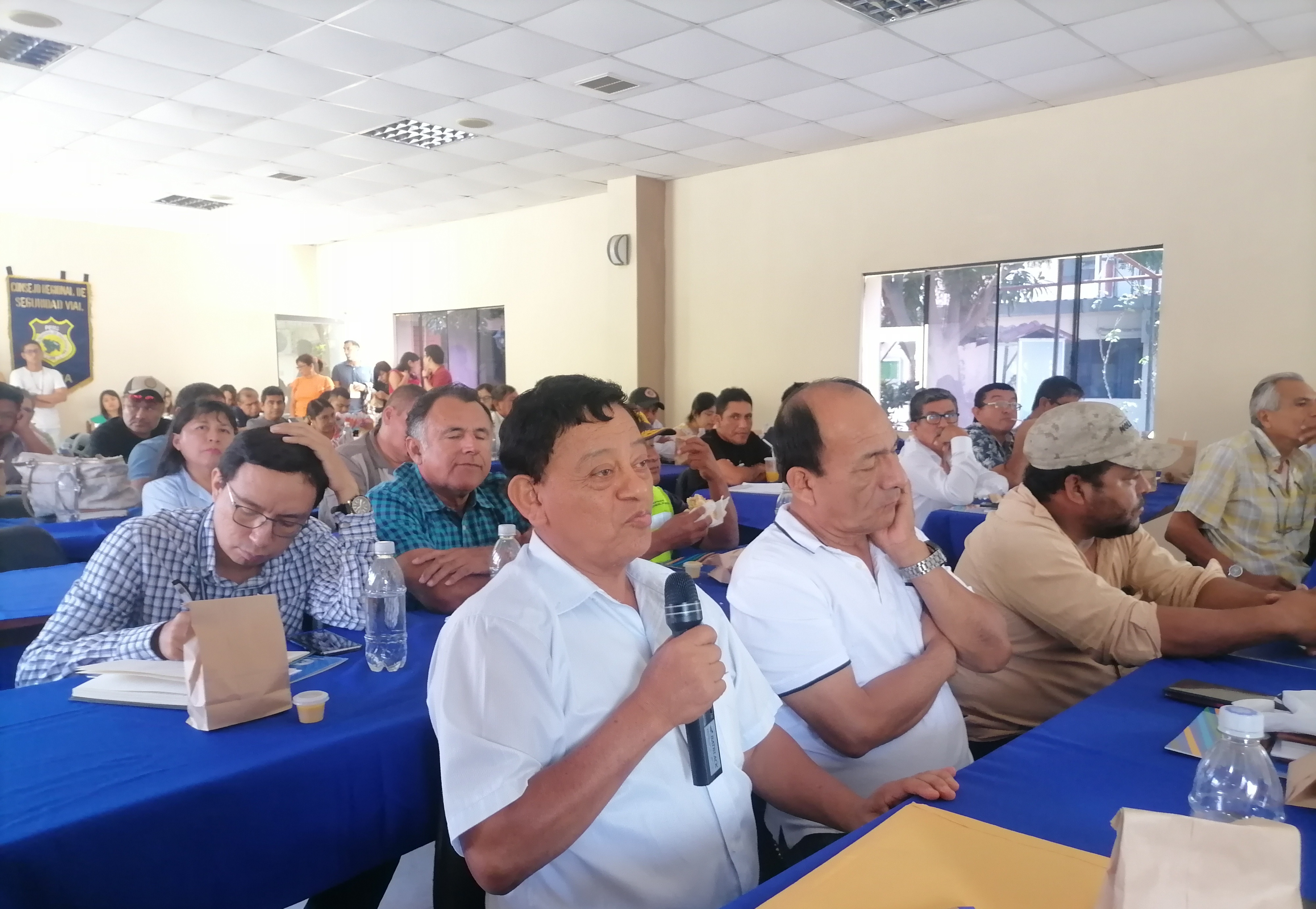 el Gobierno Regional Piura a través de la Dirección Regional de Transportes y Comunicaciones, desarrolló el taller Seguridad Vial & Urbanismo Sostenible.