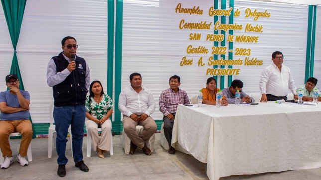 Geresa Lambayeque asume compromiso de elaboración de próximo Centro de Salud en Mórrope 