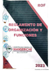 Vista preliminar de documento REGLAMENTO DE ORGANIZACION Y FUNCIONES - MDM