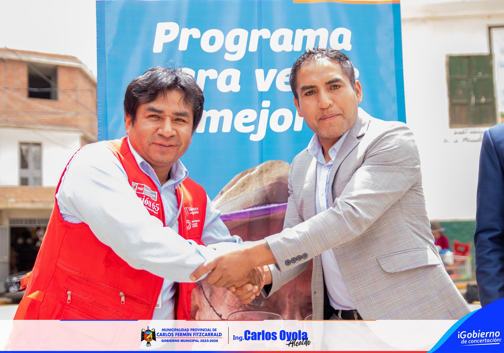 Entrega de lentes.