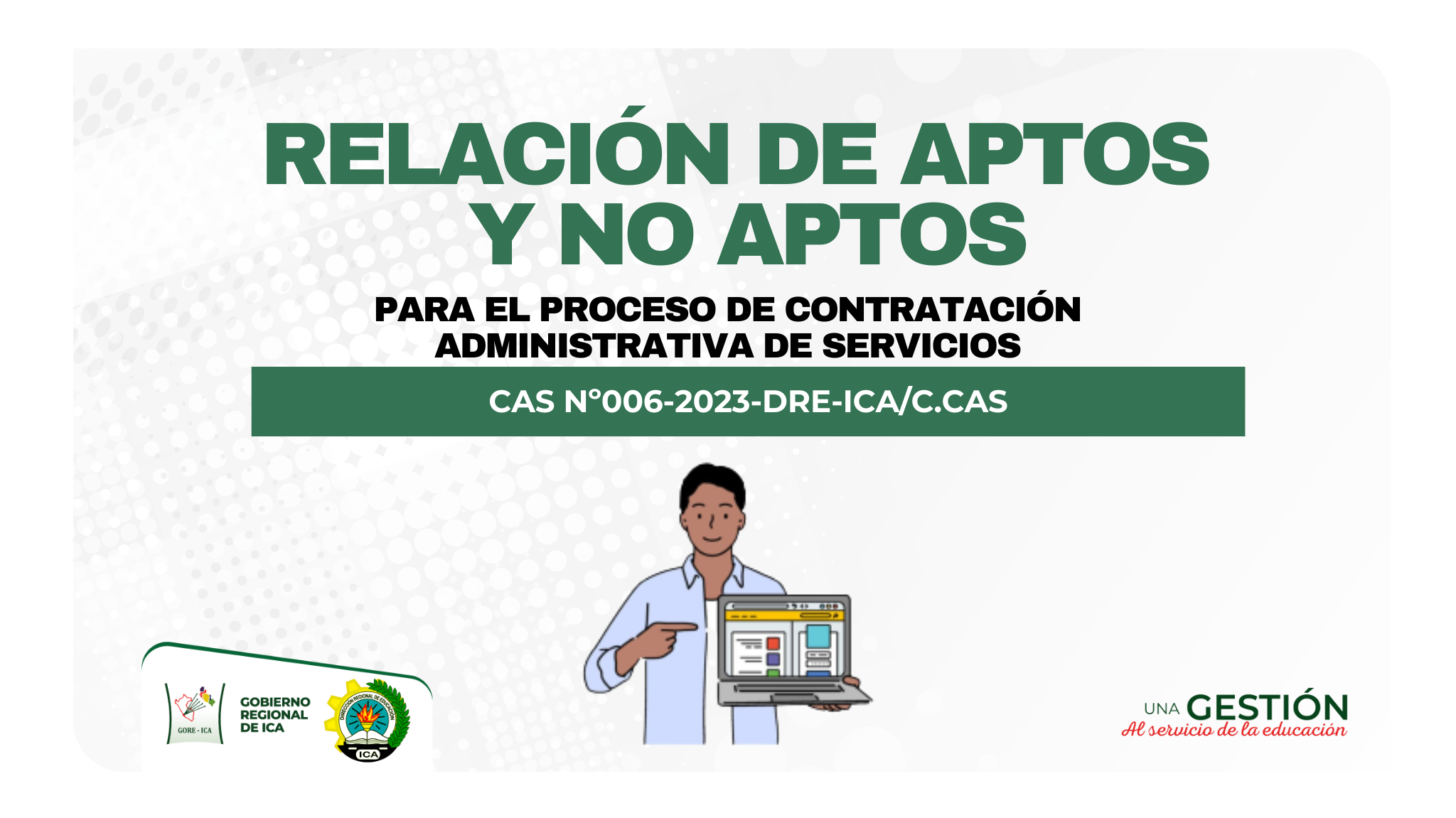 CAS N° 006-2023-DRE-ICA