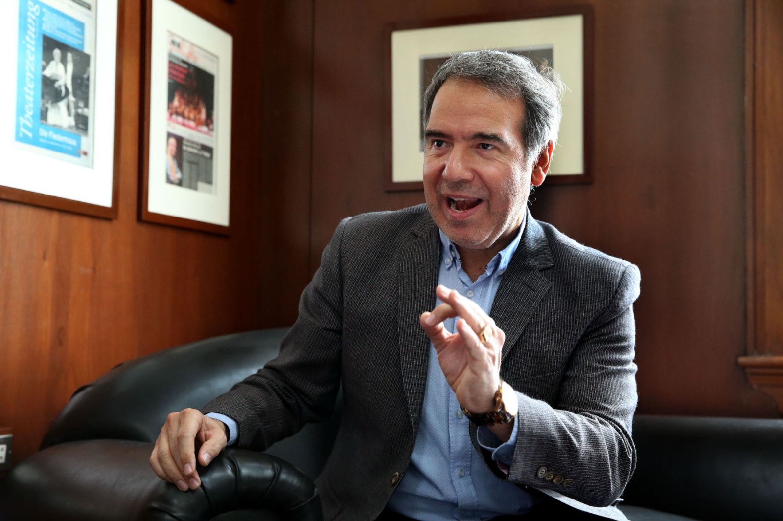 Ministerio de Cultura concede distinción de Personalidad Meritoria de la Cultura al reconocido tenor lírico, Francesco Petrozzi