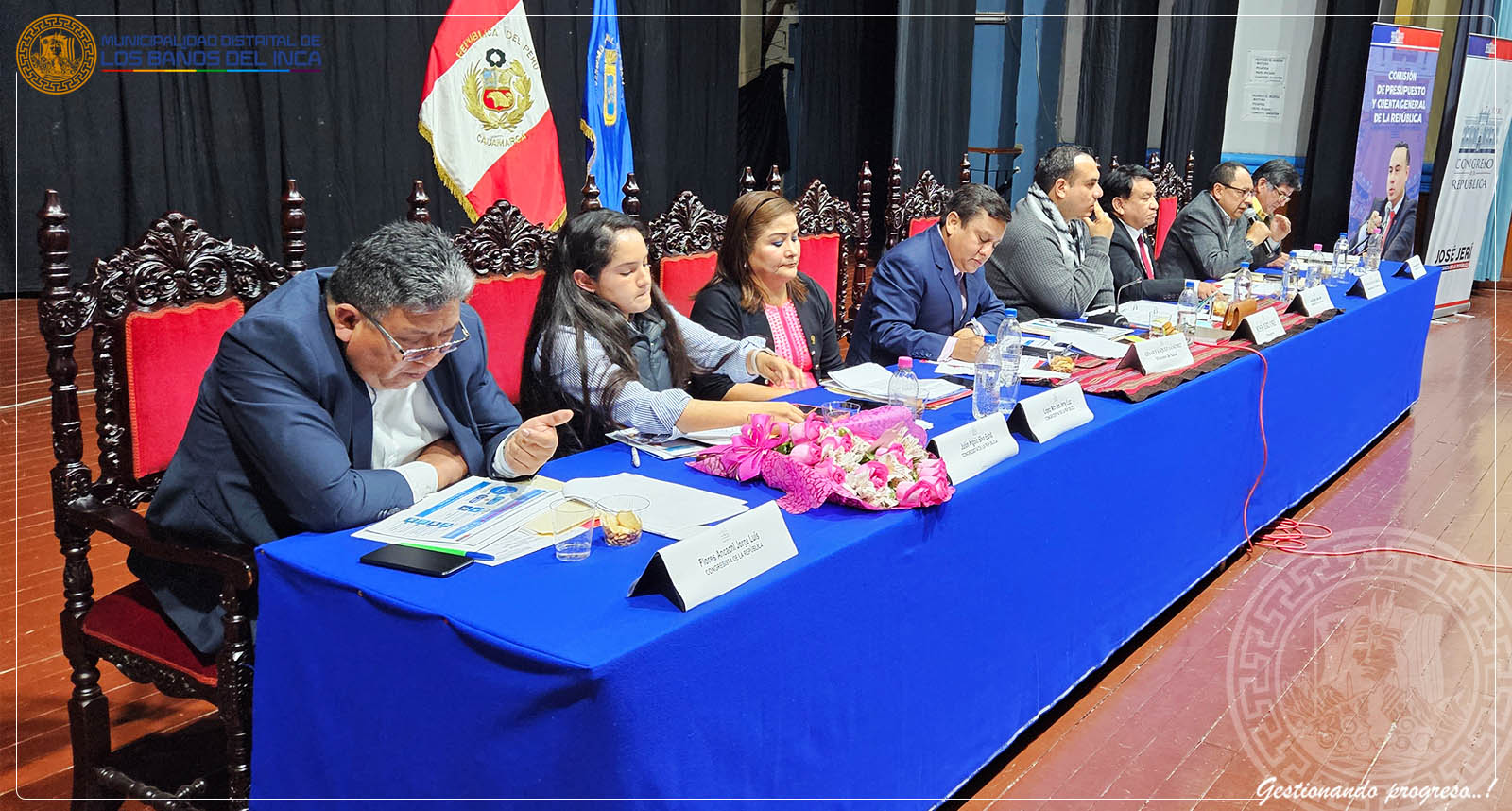 Alcalde Jaime Mantilla demanda al Congreso incluir a Los Baños del Inca en nueva Ley de Presupuesto