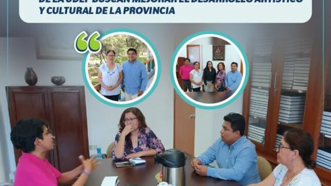 Municipalidad de Paita y facultad de humanidades de la UDEP buscan mejorar el desarrollo artístico y cultural de la provincia