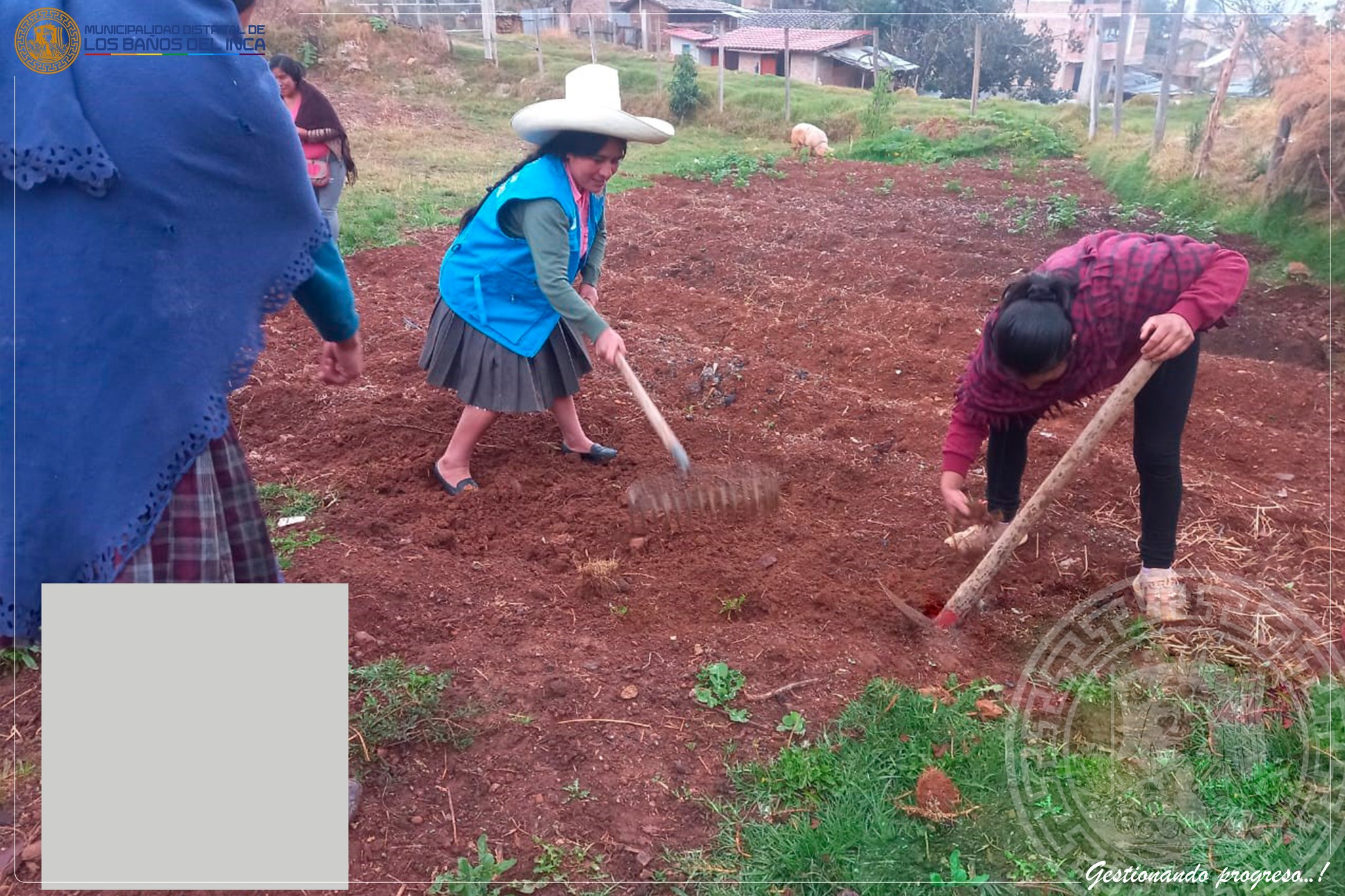Implementan biohuertos en siete comunidades de Los Baños del Inca