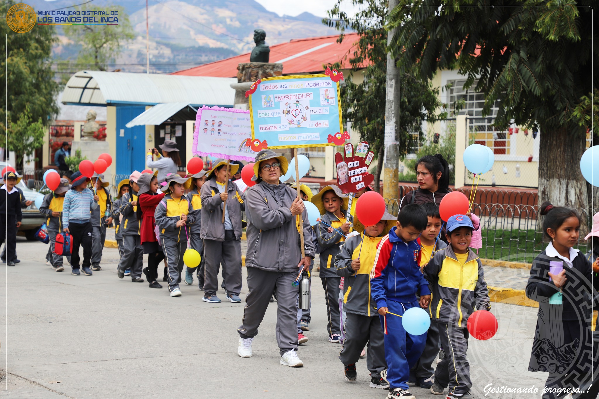 Municipalidad de Los Baños del Inca conmemora el día nacional de la persona con discapacidad