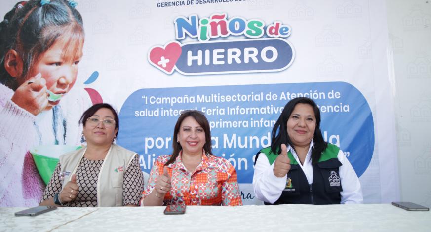 La comuna provincial promueve la alimentación balanceada en la ciudadanía, por ello organizó a diferentes entidades involucradas para que puedan asesorar e informar a las familias moqueguanas sobre la nutrición sana, enfocado en la niñez temprana.