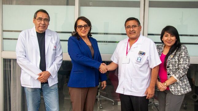 Foto 1 de Alianza Estratégica: Diris Lima Centro y Hospital Nacional Dos de Mayo trabajan en la creación de la Red Nacional del Corazón