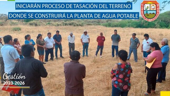 Iniciarán Proceso De Tasación Del Terreno Donde Se Construirá La Planta De Agua Potable