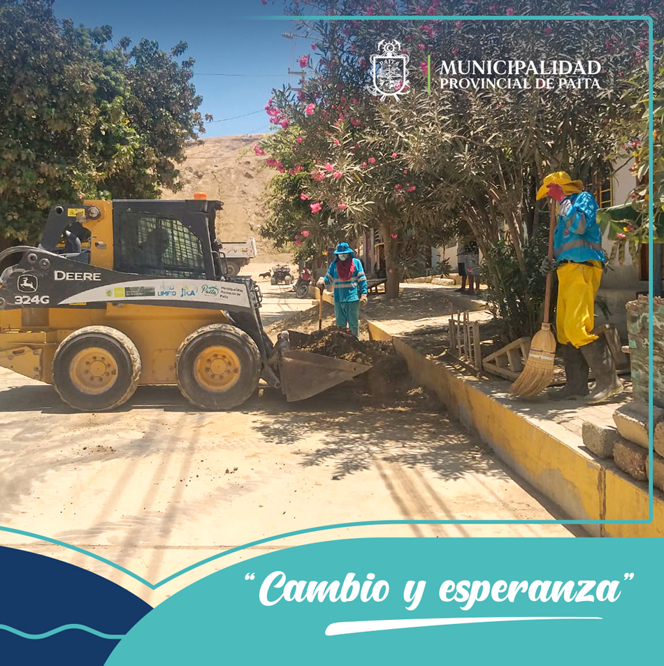 Municipalidad de Paita sigue trabajando por una provincia limpia