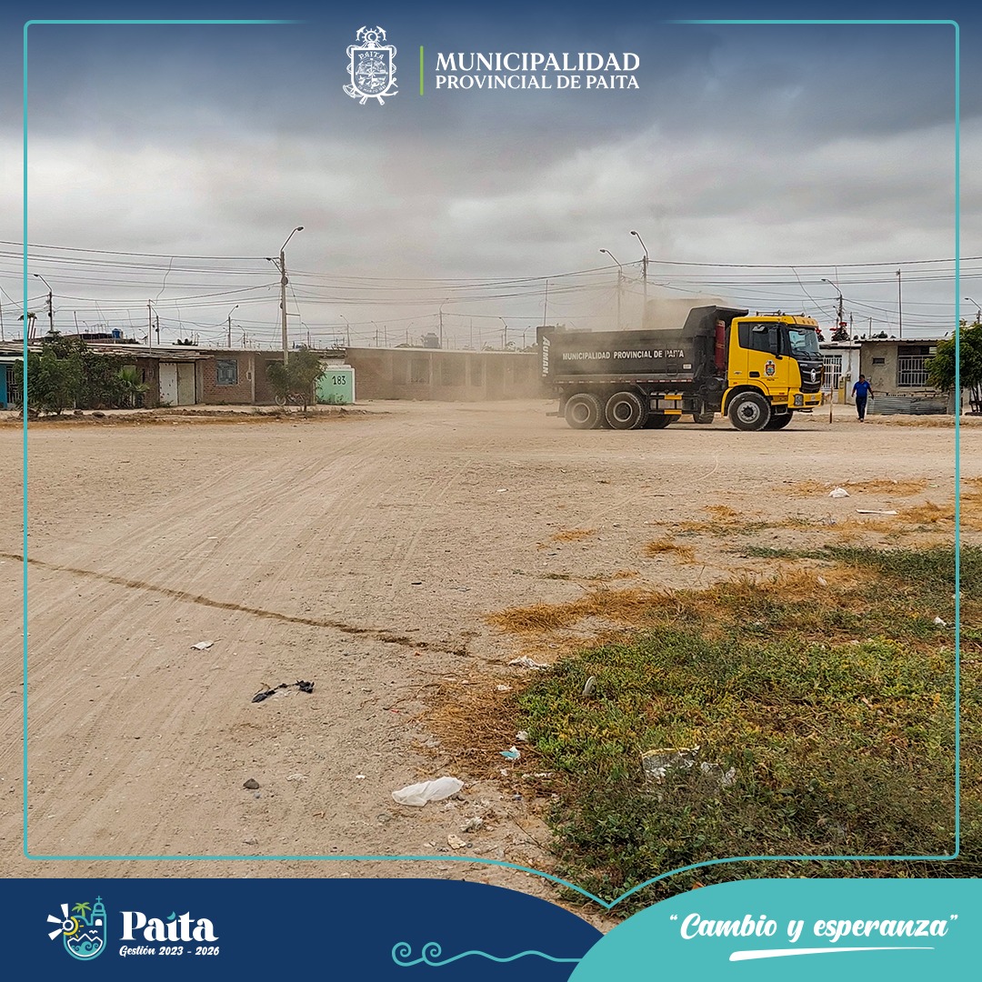 Municipalidad de Paita trabajó en el mantenimiento a campo deportivo del A.H Los Laureles
