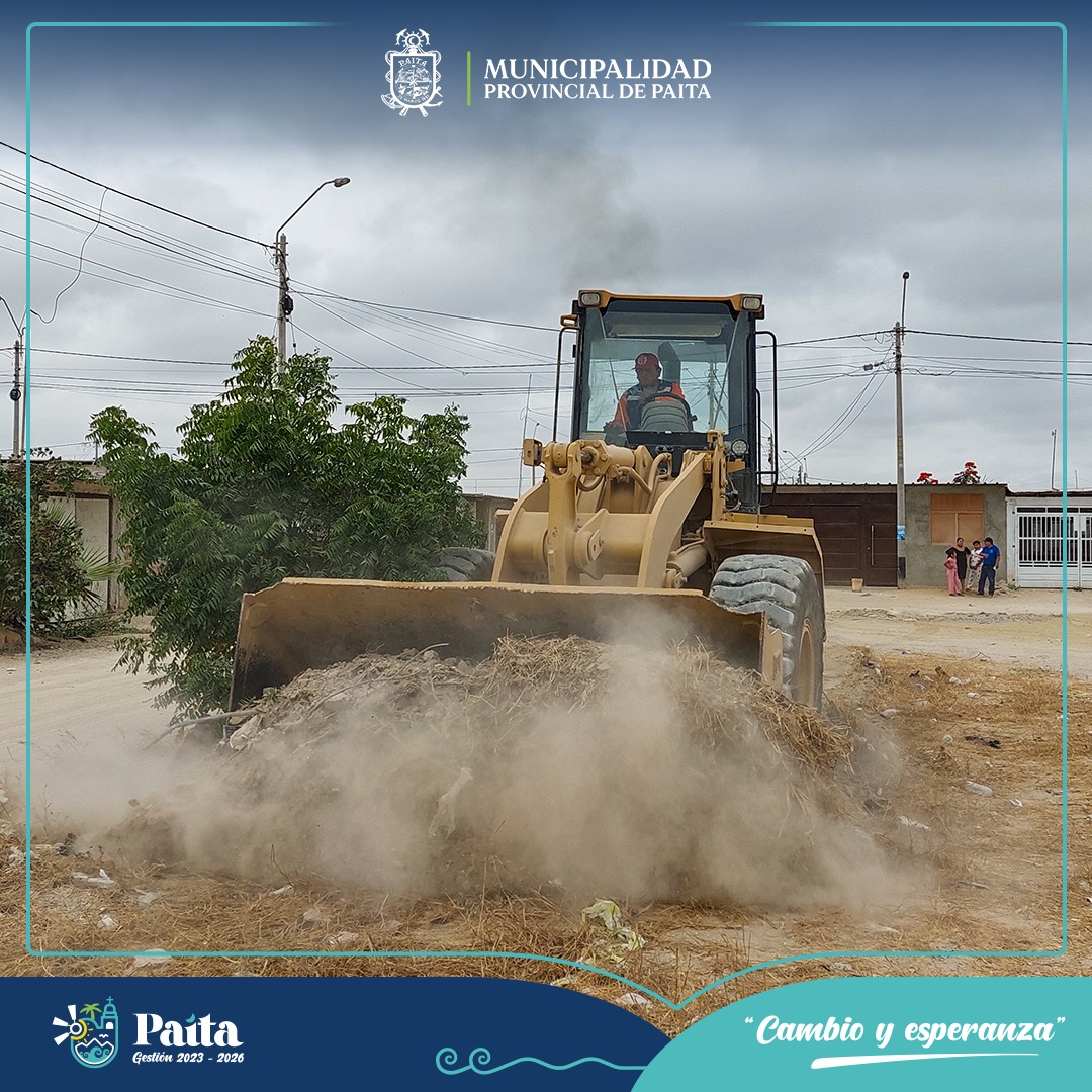 Municipalidad de Paita trabajó en el mantenimiento a campo deportivo del A.H Los Laureles