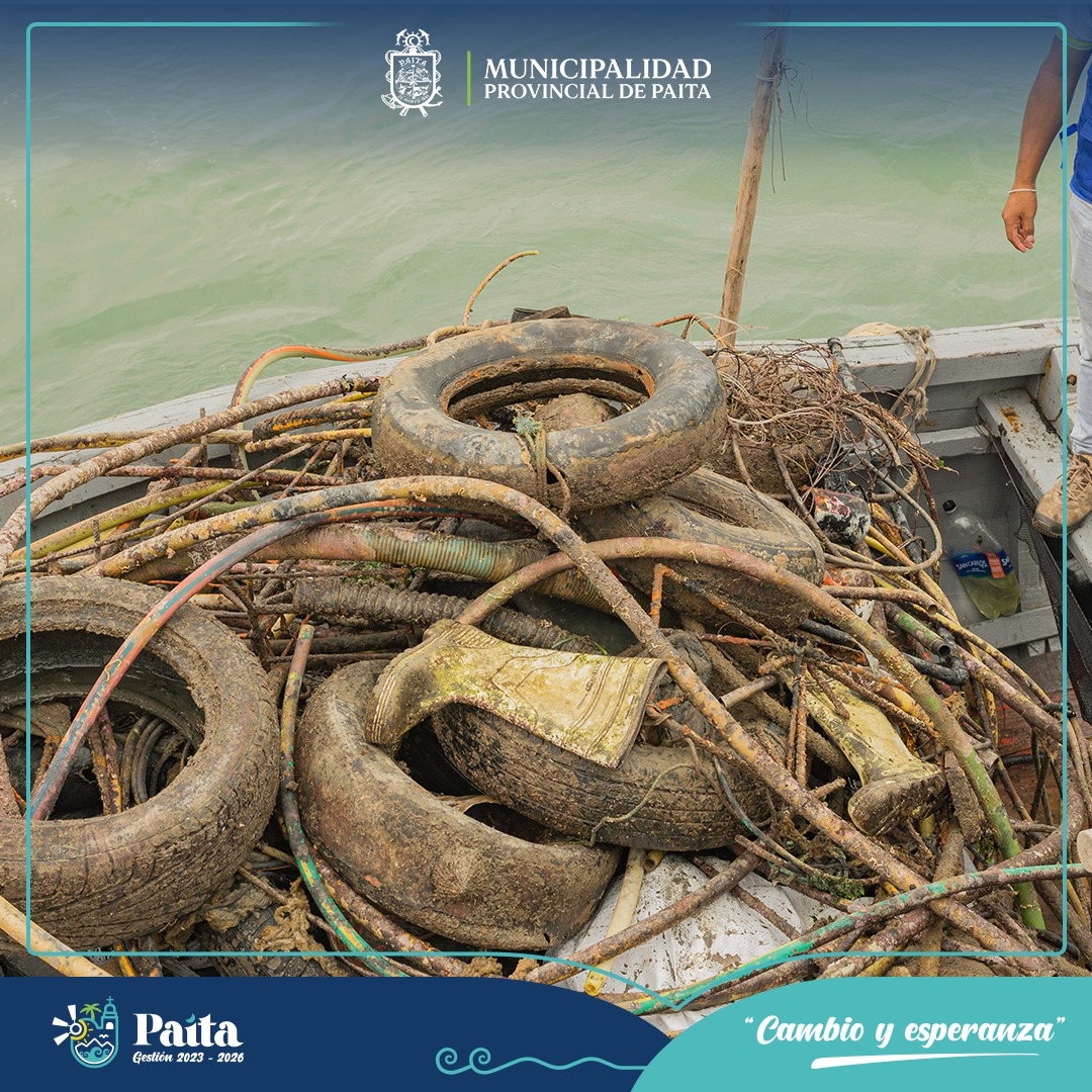 Municipalidad Provincial de Paita encabeza campaña de limpieza del fondo marino en la bahía