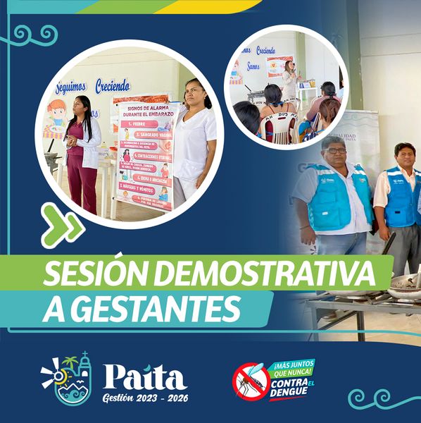 Sesión demostrativa a gestantes