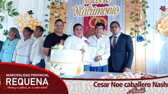 Matrimonio masivo en la comunidad de Monte Sinai