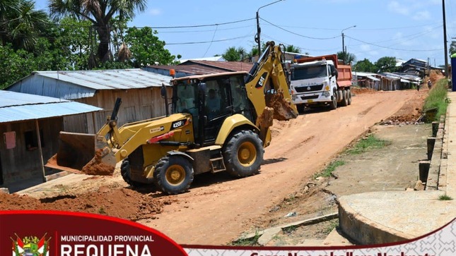 M.P.R Ejecuta obra de mejoramiento de pistas de acceso a la Villa Universitaria